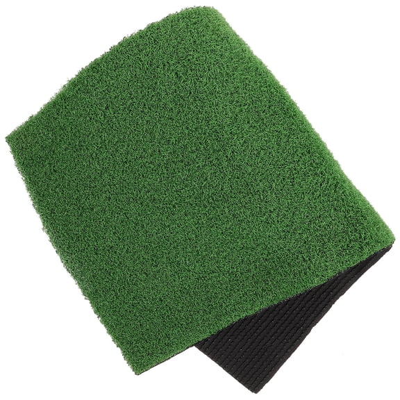Beaupretty Aquarium Fake Grass Green Plastic Rectangle for Flower Pot 1Pcs