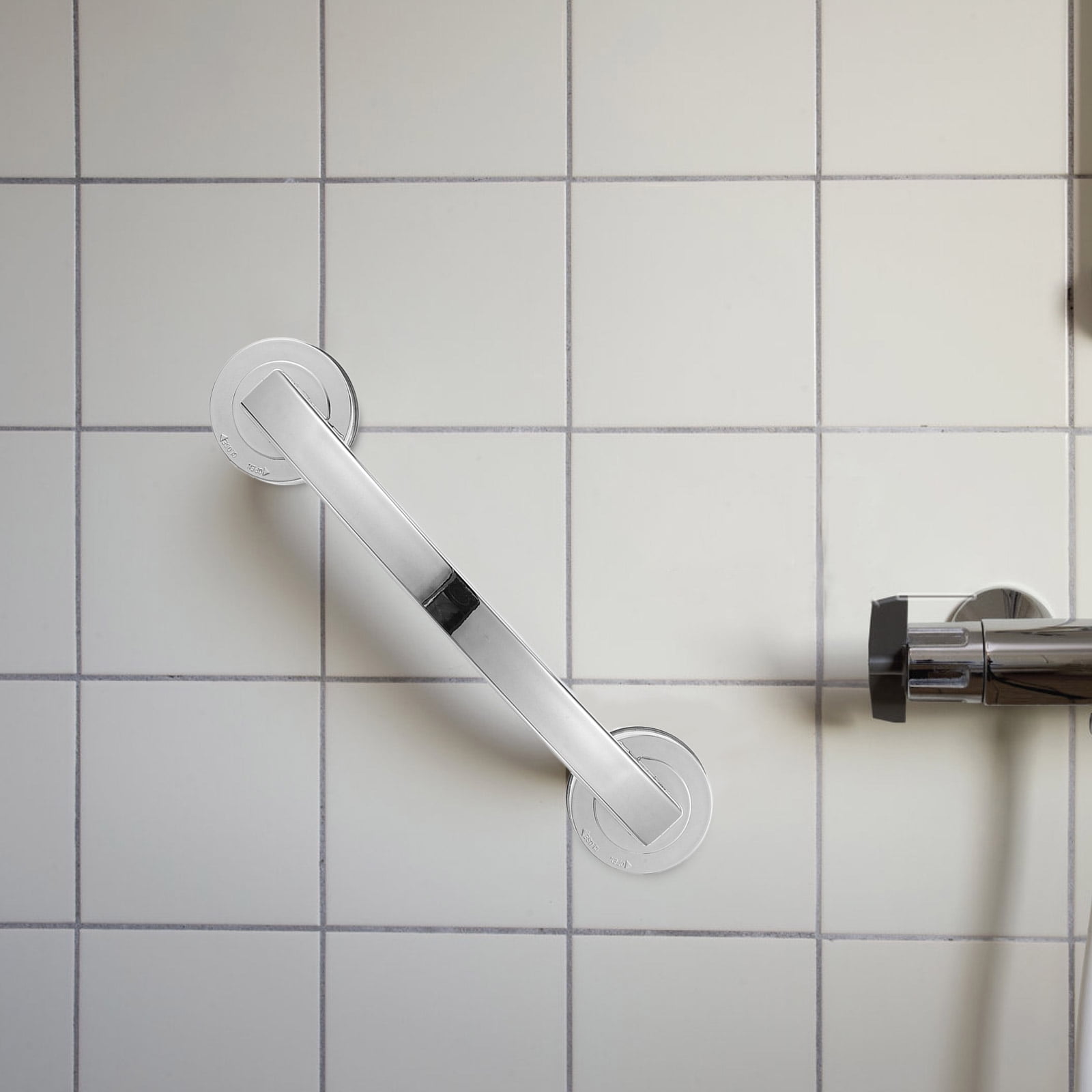Beaupretty Bathroom Handicap Grab Bars Anti Slip Handle Silver 1Pack ...