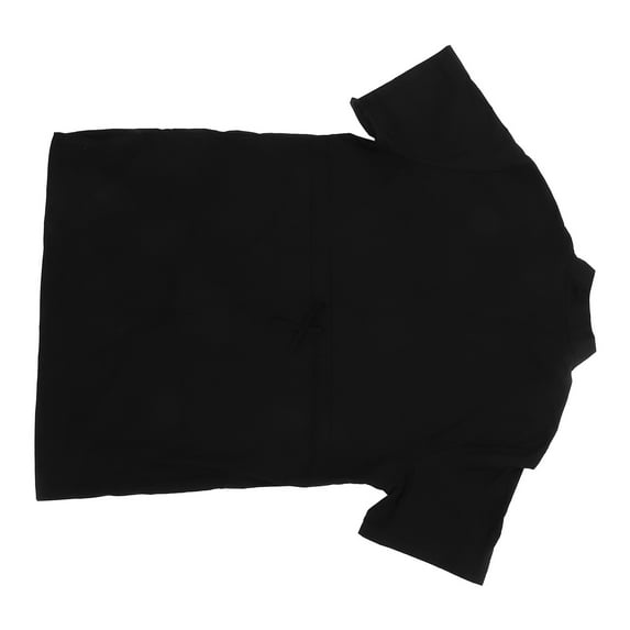 Beaupretty Pet Shop Bath Uniform Comfortable Black Nylon Smock for Grooming