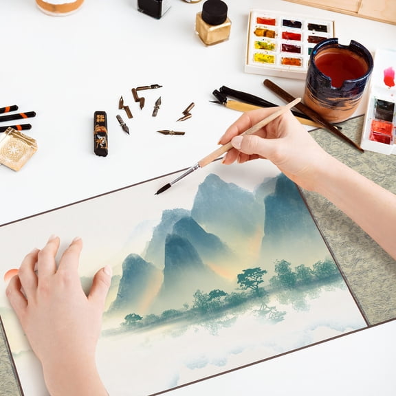 Beaupretty Versatile Multi Color Calligraphy Scroll Paper for Writing and Painting