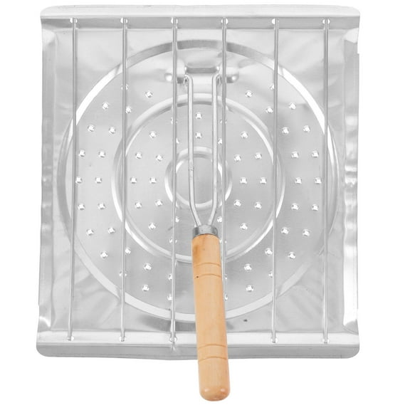 Beaupretty Bread Toaster Rack Grilling Foods Perforated Light Transmitting Stand For Home Use 1Set