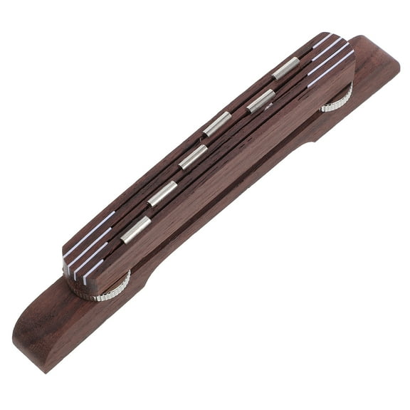 Beaupretty Polished Multi Color Acoustic Guitar Bridge Lightweight for Jazz Style Guitars
