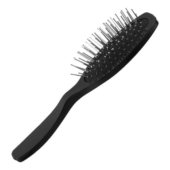 Beaupretty Bristle Hair Brush Steel Detangling Wig Brush for Daily Use 1Set