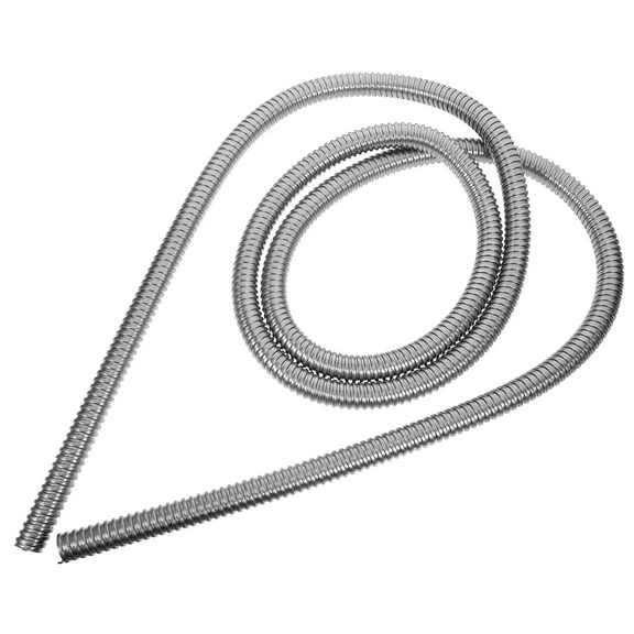 Beaupretty Stainless Steel Wire Cover Flexible Abrasion-Resistant Cable Sleeve for Office