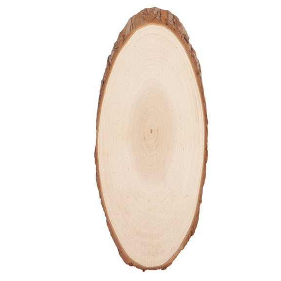 Beaupretty Circle Wood Plaque Rustic Table Decoration Coffee 1Set for Artists