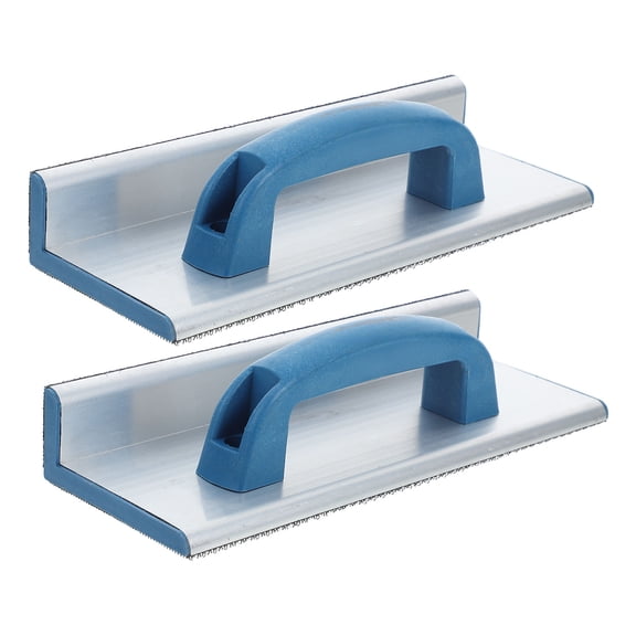 Beaupretty Corner Sander Hand Tool 2Pcs Sandpaper Holder with Plastic and Aluminum Alloy for Walls and Plasterboard