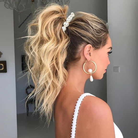 Beaupretty Decorative Hair Clips Acrylic Hairstyle for Women 1 Piece