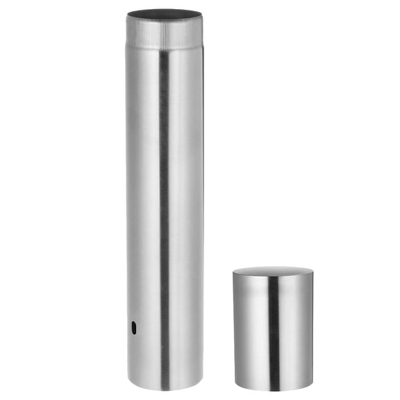 Beaupretty Stainless Steel Diploma Holder Tube Decorative Certificate Storage Tube
