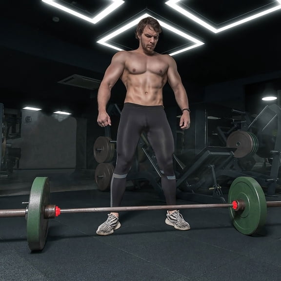 Beaupretty Practical Red Pe Dumbbell Fixation Nut for Gym Equipment 4Pcs