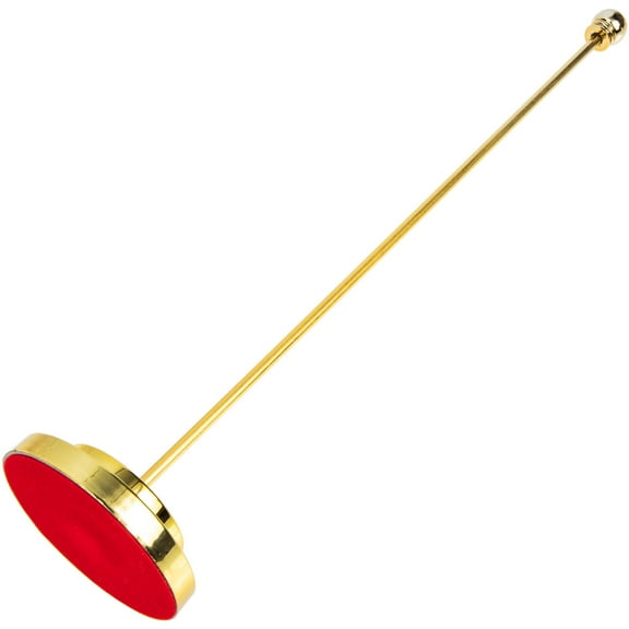 Beaupretty Golden Metal Flagpole Holder - Sturdy and Easy to Install Desk Flag Stand