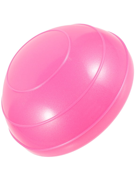 Half Balance Ball Trainer Rosy PVC Fitness Equipment Balance Training 1Pack