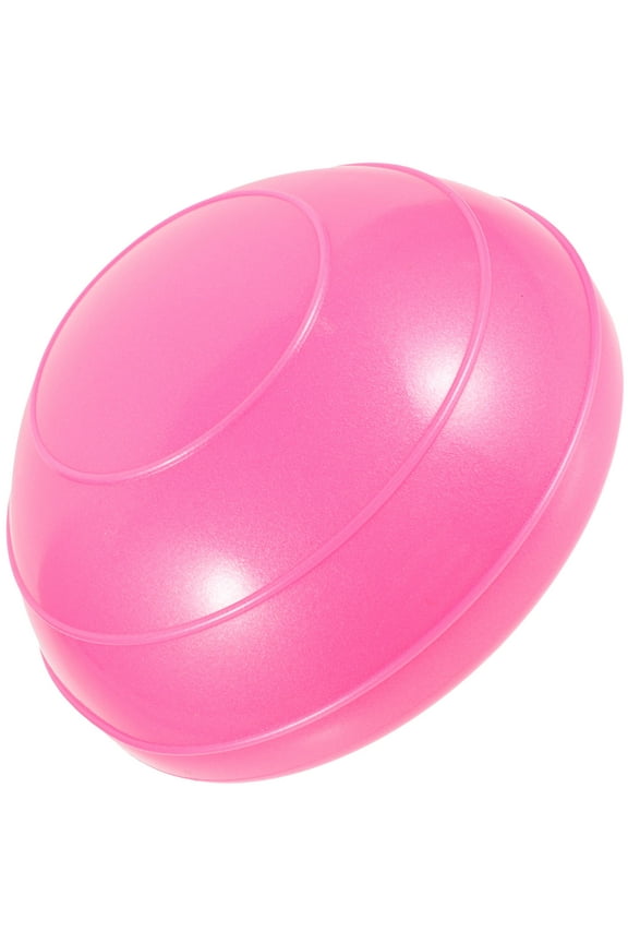 Half Balance Ball Trainer Rosy PVC Fitness Equipment Balance Training 1Pack