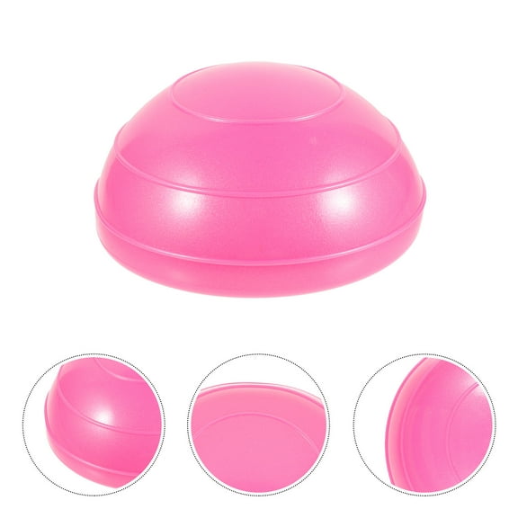 Beaupretty Fitness Yoga Ball Rosy PVC 1Pack For Family Fitness