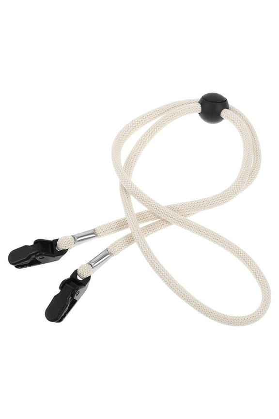 Easy Install Beige Hat Strap Attachment Windproof Clip for Travel Hat Keeper