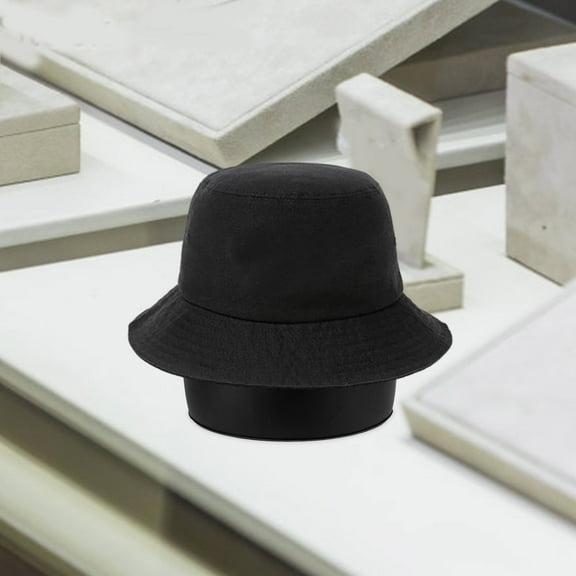 Beaupretty Foldable Inflatable Hat Former for Baseball Caps Black PVC Lightweight Cap Support