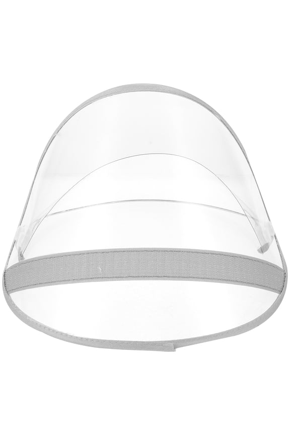 Transparent Plastic Rain Bonnet for Shop - Face Protector and Clear View