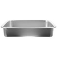 thumbnail image 1 of Beaupretty Plated Silver Metal Cat Litter Box Large Space Easy to Clean and Sturdy, 1 of 8