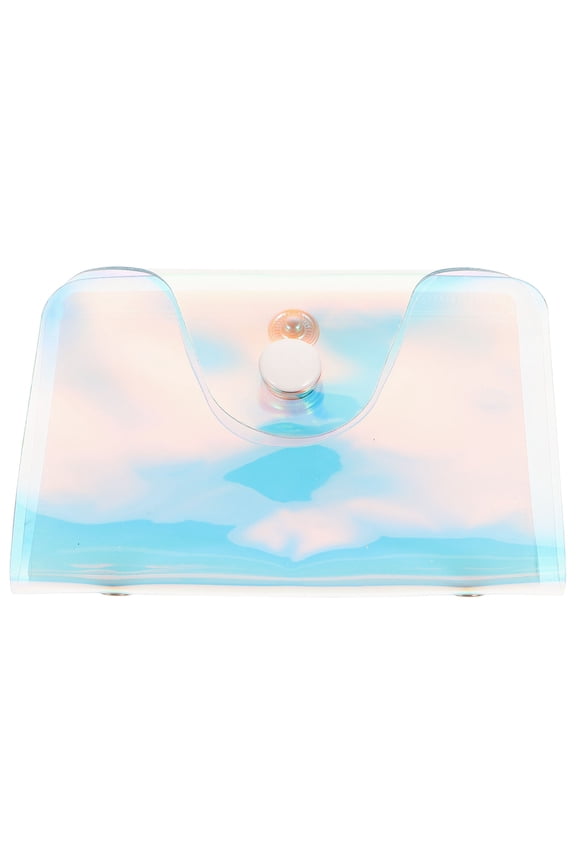 Transparent Holographic Card Wallet Bag for Travel and Sports Use