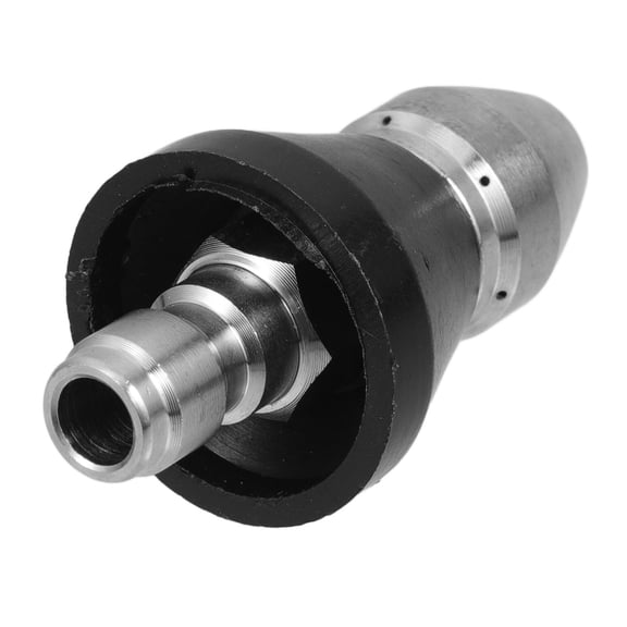 Beaupretty Stainless Steel High Pressure Nozzle for Hose with Easy Quick Connect for Daily Use