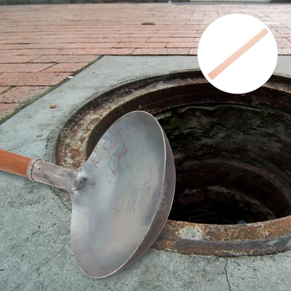 Beaupretty Replacement Garden Tool Handle Ergonomic Design Shovel Hoe 1 Set