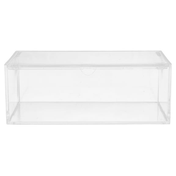 Beaupretty Laundry Room Acrylic Dryer Sheet Holder Transparent Box with Lid for Efficient Storage