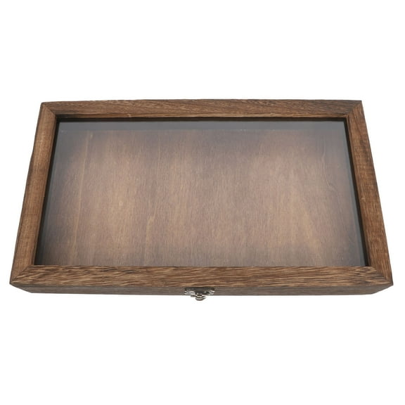 Beaupretty Wooden Shadow Box Frame with Clear Lid for Butterfly and Insect Display