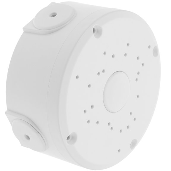 Beaupretty White Waterproof Electrical Junction Box for Outdoor Cord Protection and Cable Storage