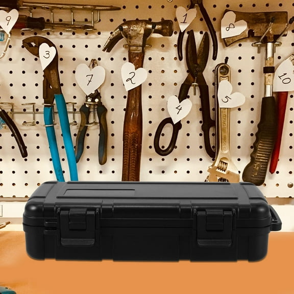Beaupretty Tool Organizer Box Shockproof Equipment Hard Case Durable Construction 1Set