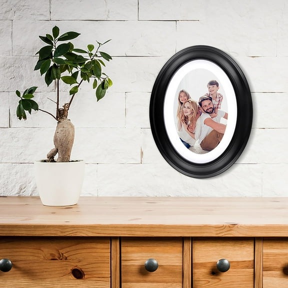 Beaupretty Elegant Black Wooden Photo Frame for Home Decorating and Tabletop Display