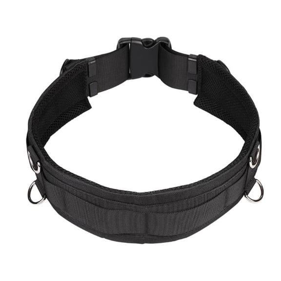 Beaupretty Adjustable Camera Waist Strap Black with Fasten Belt for Tripod Lens and Filter Bag