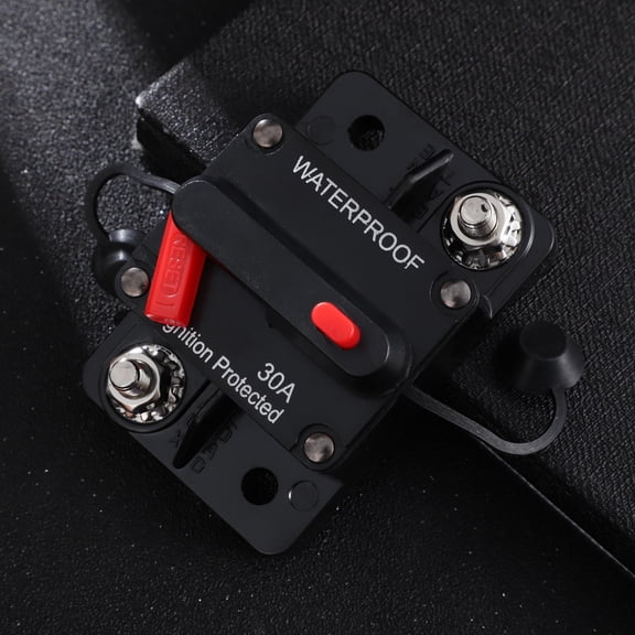 Beaupretty Power Inverter Breaker for Rv Truck Waterproof Manual Restoration Functionality 1Set