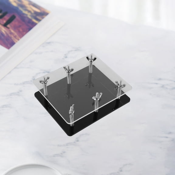 Beaupretty Black Pressing Card Device for Home Use Quick Repair and Flattening Tool