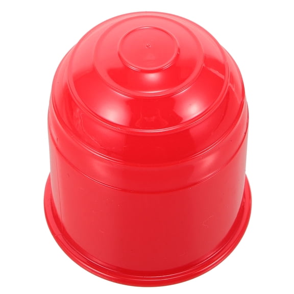 Beaupretty Stylish Red Plastic Trailer Hitch Ball Cover Secure Fit Easy Install