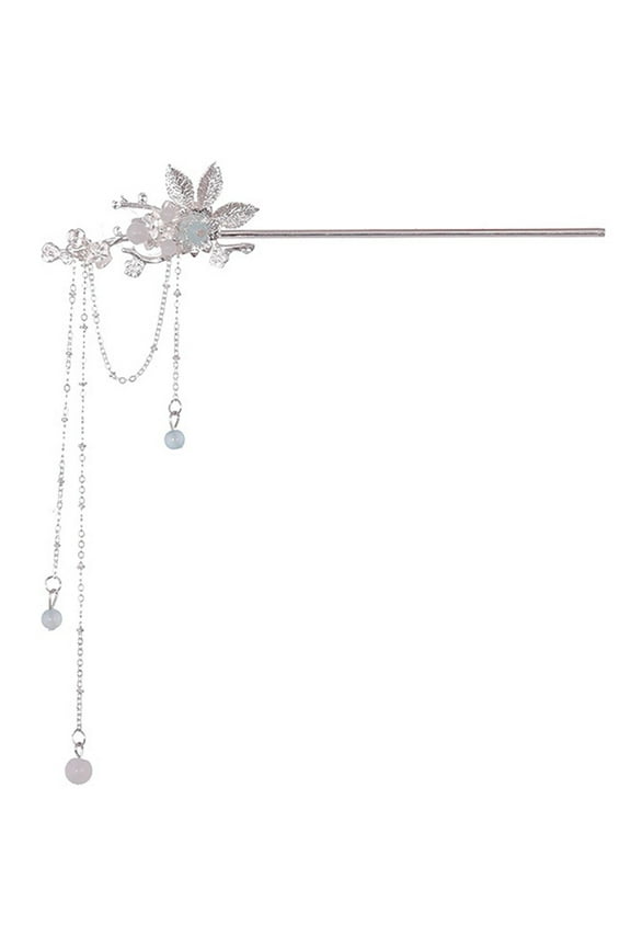 Retro Hairpin Silver Alloy Hair Styling Women Headdress 1Pcs