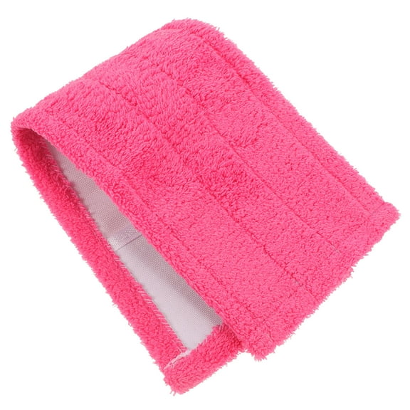 Beaupretty Reusable Rosy Microfiber Mop Cap Replacement for Hardwood and Tile Floors