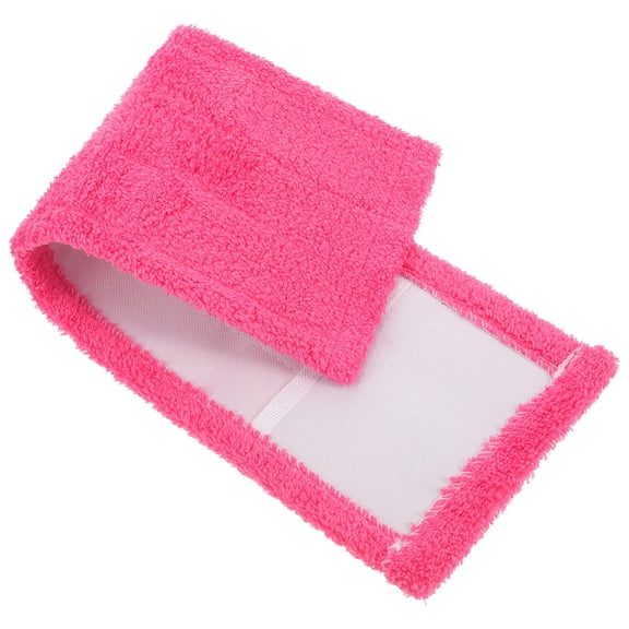 Beaupretty Rosy Microfiber Mop Head Refill Easy to Replace for Household and Commercial Use