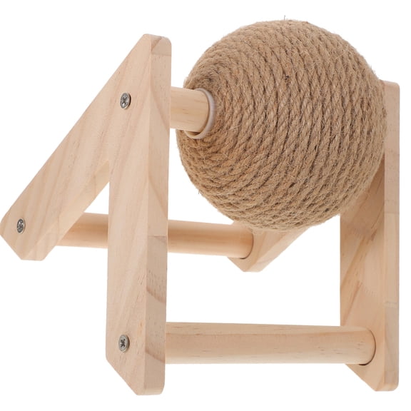 Beaupretty Rabbit Chew Toy Cat Grinding Claw Toy Metal Bell 1Pack