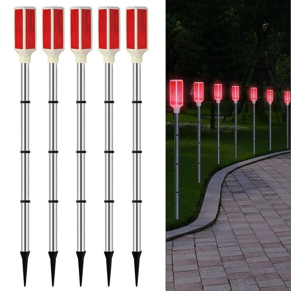 Beaupretty-Solar Lights Outdoor, Waterproof Driveway Markers Reflective Light ,LED Solar Light for Parking Lots, Yard, Sidewalk, Road Safety