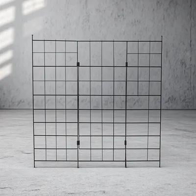 Beaupretty Iron Plant Support Bracket Black for Vines and Vegetables Space Efficient