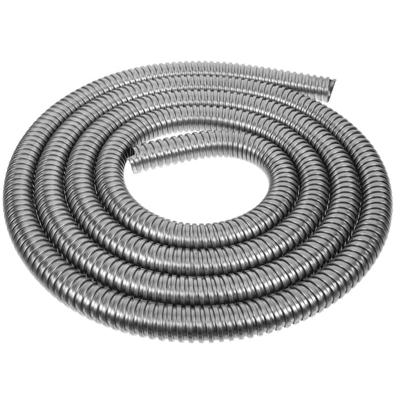 Beaupretty Stainless Steel Cable Protection Hose Flexible Wire Sleeve for Office