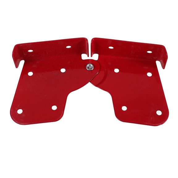 Beaupretty Red Heavy Duty Aluminum Attic Ladder Hinge Replacement Durable Folding Ladder Parts