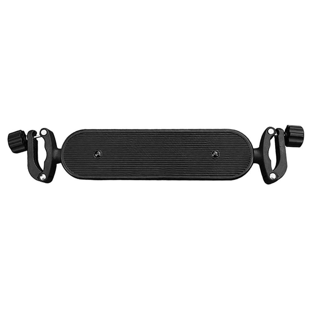 Beaupretty Stroller Footrest Universal Adjustable Foot Rest for Pushchair Black Material 1 Set