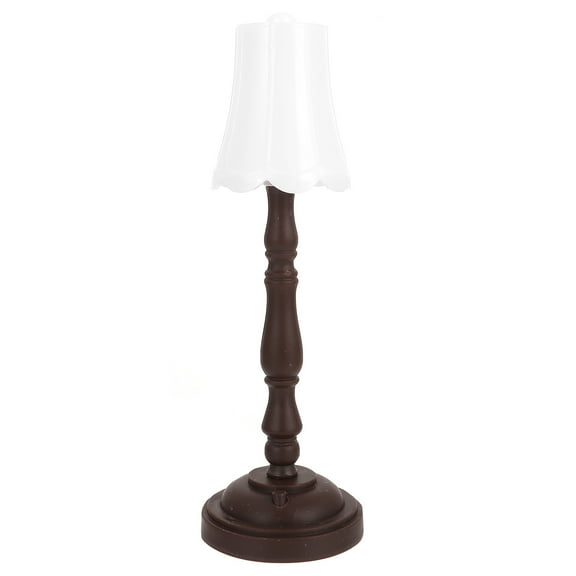 Beaupretty Tiny Table Lamp Decorative Lighting Dollhouse Retro 1Set