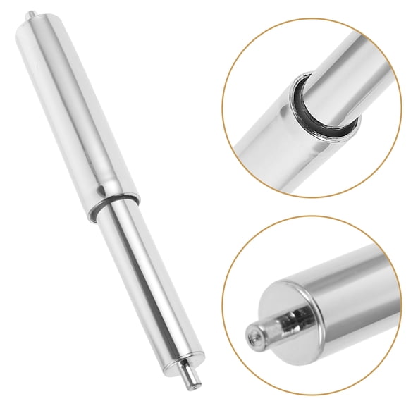 Beaupretty Silver Plastic Toilet Paper Roller Retractable Design for Bathroom Decor