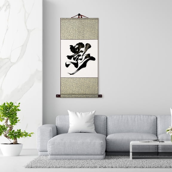 Beaupretty Multi Color Art Hanging Scroll for Display Use with Adjustable Canvas Size and Strong Material
