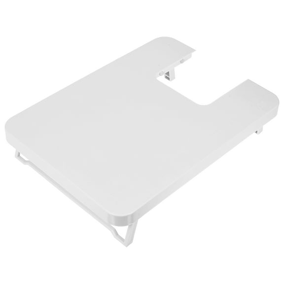 Beaupretty Adjustable Sewing Machine Extension Table White Plastic with Smooth Gloss Finish