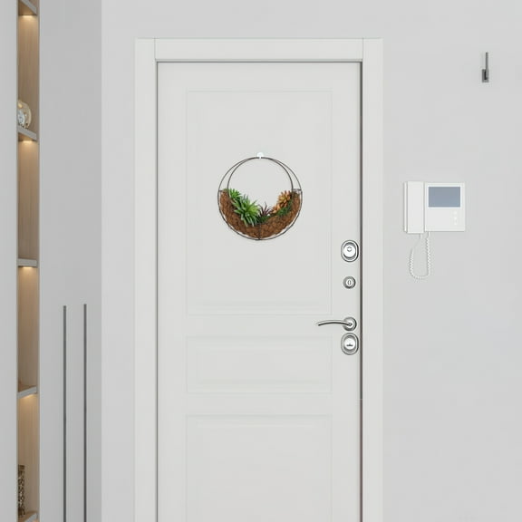 Beaupretty Hanging Basket Holder Metal 1Pack Garden Decor