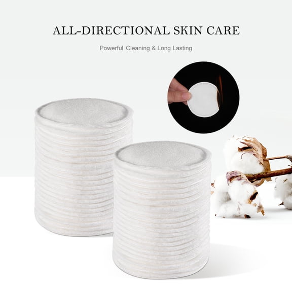 Beaupretty 200Pcs Disposable Cotton Rounds for Face Gentle on Skin Lightweight and Portable