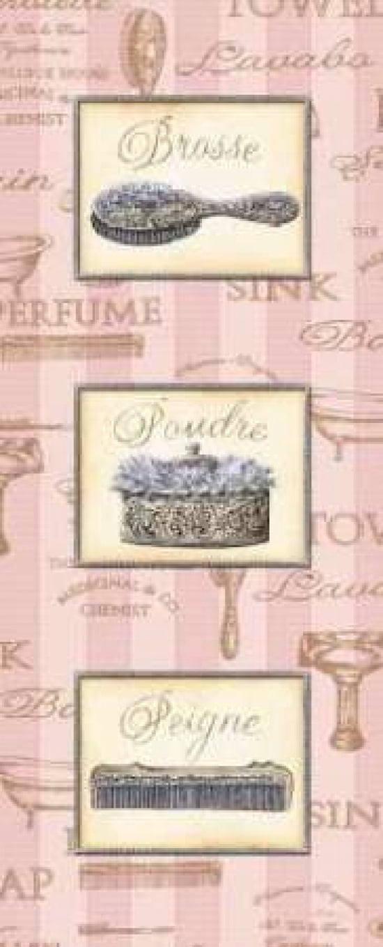 Beaute Feminine Panel II Canvas Art - Charlene Audrey (24 x 48)