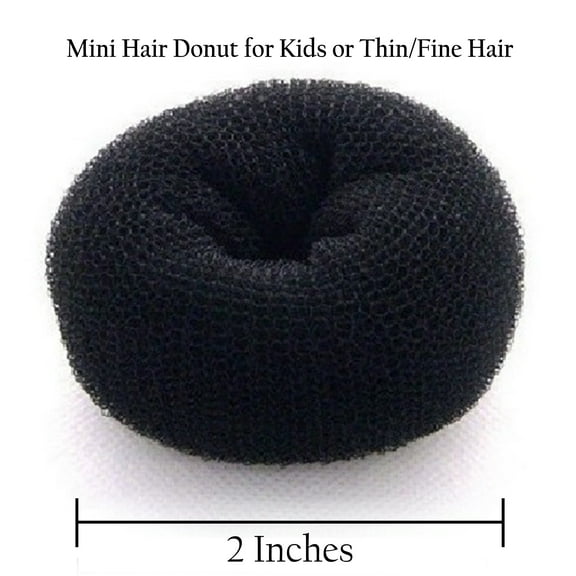 Beaute Galleria Hair Donut Bun Maker Ring Style Mesh Chignon Ballet Bun Updo